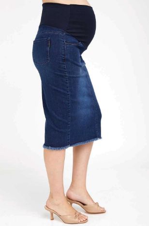 חצאית ג'ינס להריון של אבישג ארבל