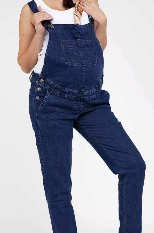 אוברול ג'ינס להריון כחול של אבישג ארבל	