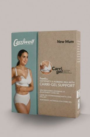 Carriwell - חזיית והנקה Carri-Gel Support שחור