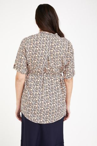 חולצת הריון נינט שמנת פרחוני של אבישג ארבל	