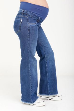 ג'ינס הריון ברבי כחול של אבישג ארבל	