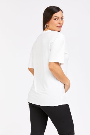 חולצת הריון איזבל שמנת של אבישג ארבל