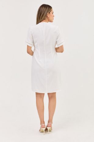 שמלת הריון בטי לבנה