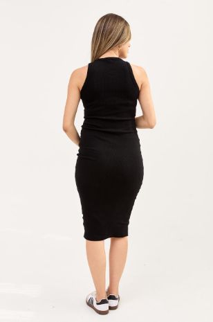 שמלת הריון ריטה שחורה של אבישג ארבל