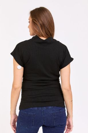 חולצת הריון איה שחורה