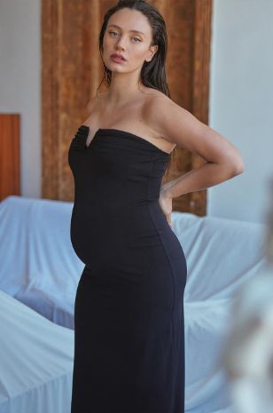 ריף נאמן X אבישג ארבל שמלות ערב להריון