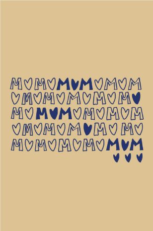 טי שירט הריון MOM אבן