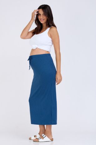 חצאית הריון קרולינה כחולה