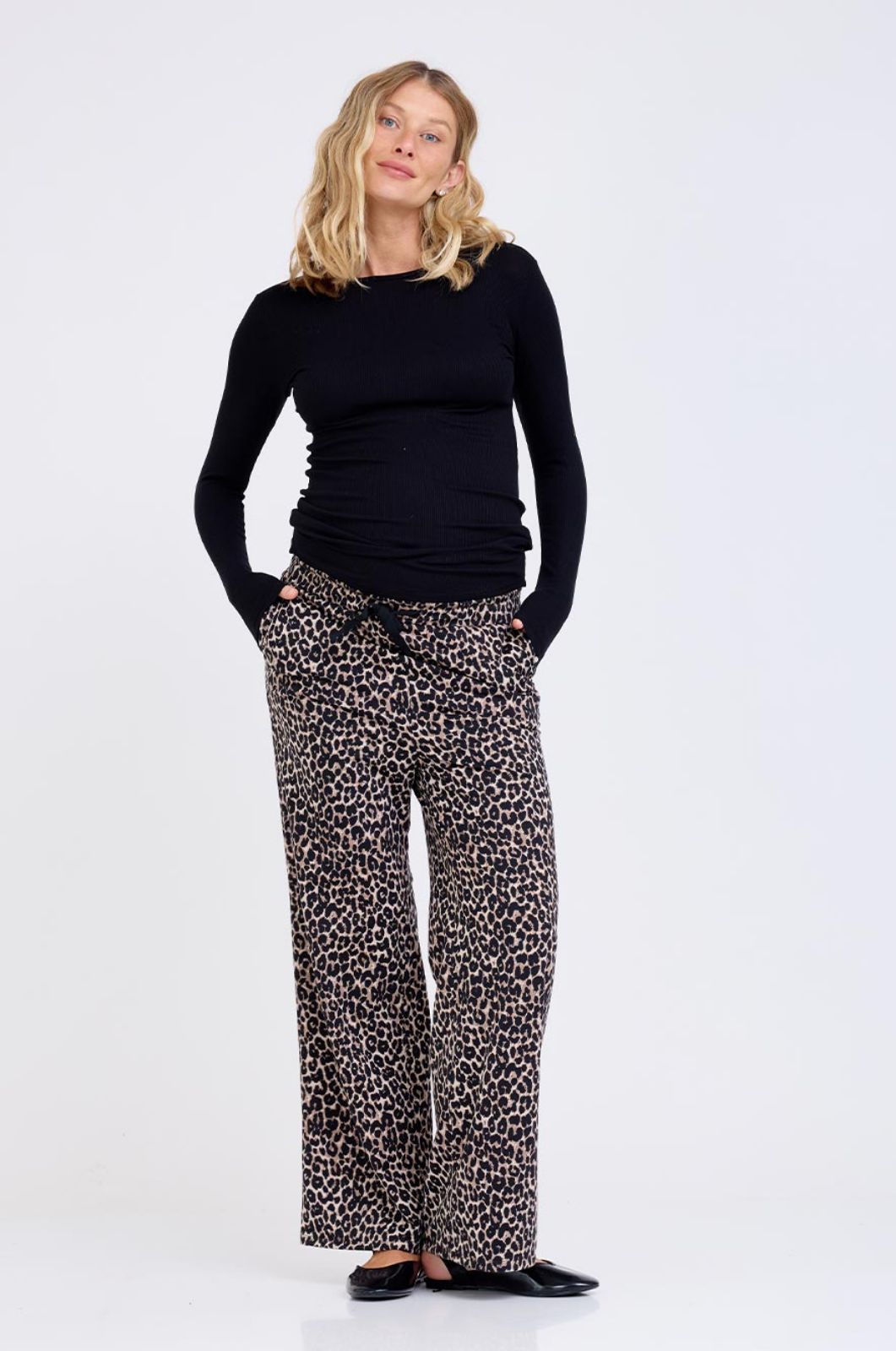 חולצת הריון דורין שחורה