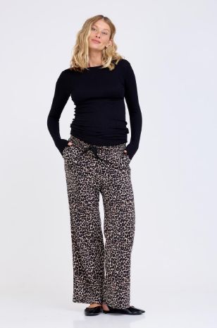 חולצת הריון דורין שחורה