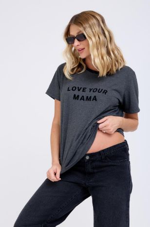 טי שירט הריון LOVE YOU MAMA מרנגו