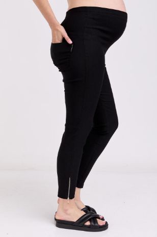 מכנסי הריון אן שחורים