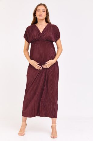 שמלת הריון קוקו פליסה פודרה