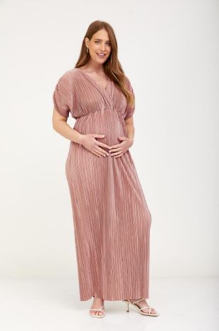 שמלת הריון קוקו פליסה פודרה