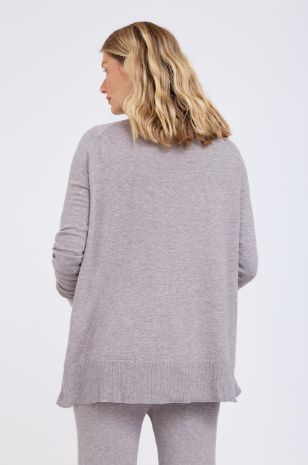 סריג להריון אוברסייז אבן מלאנז'	