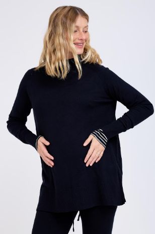 סריג הריון קלייר שחור