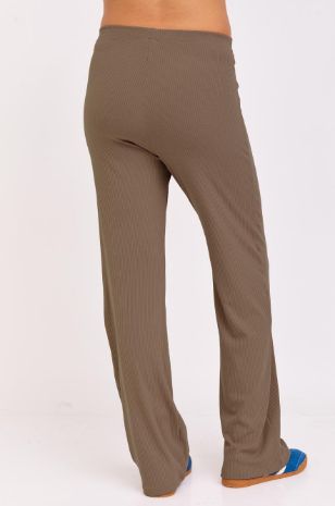 מכנסי הריון סוזאן חום מוקה