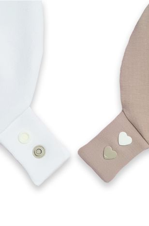 כרית הריון והנקה 3 ב 1 קואליטה בצבע טבעי