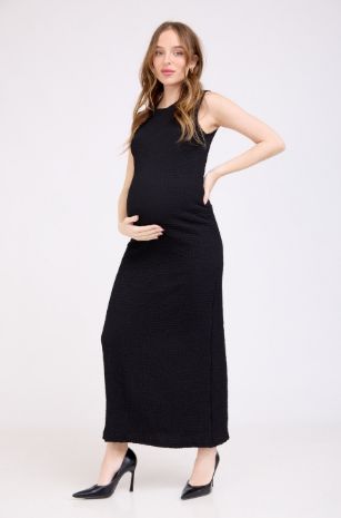 שמלת הריון מרגו שחורה אבישג ארבל