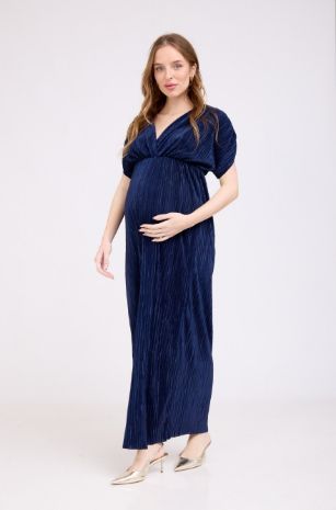 שמלת הריון לאירועים נייבי של אבישג ארבל