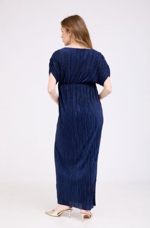 שמלת הריון קוקו פליסה נייבי של אבישג ארבל