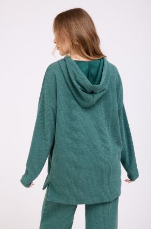 סריג להריון עם קפוצ'ון של אבישג ארבל