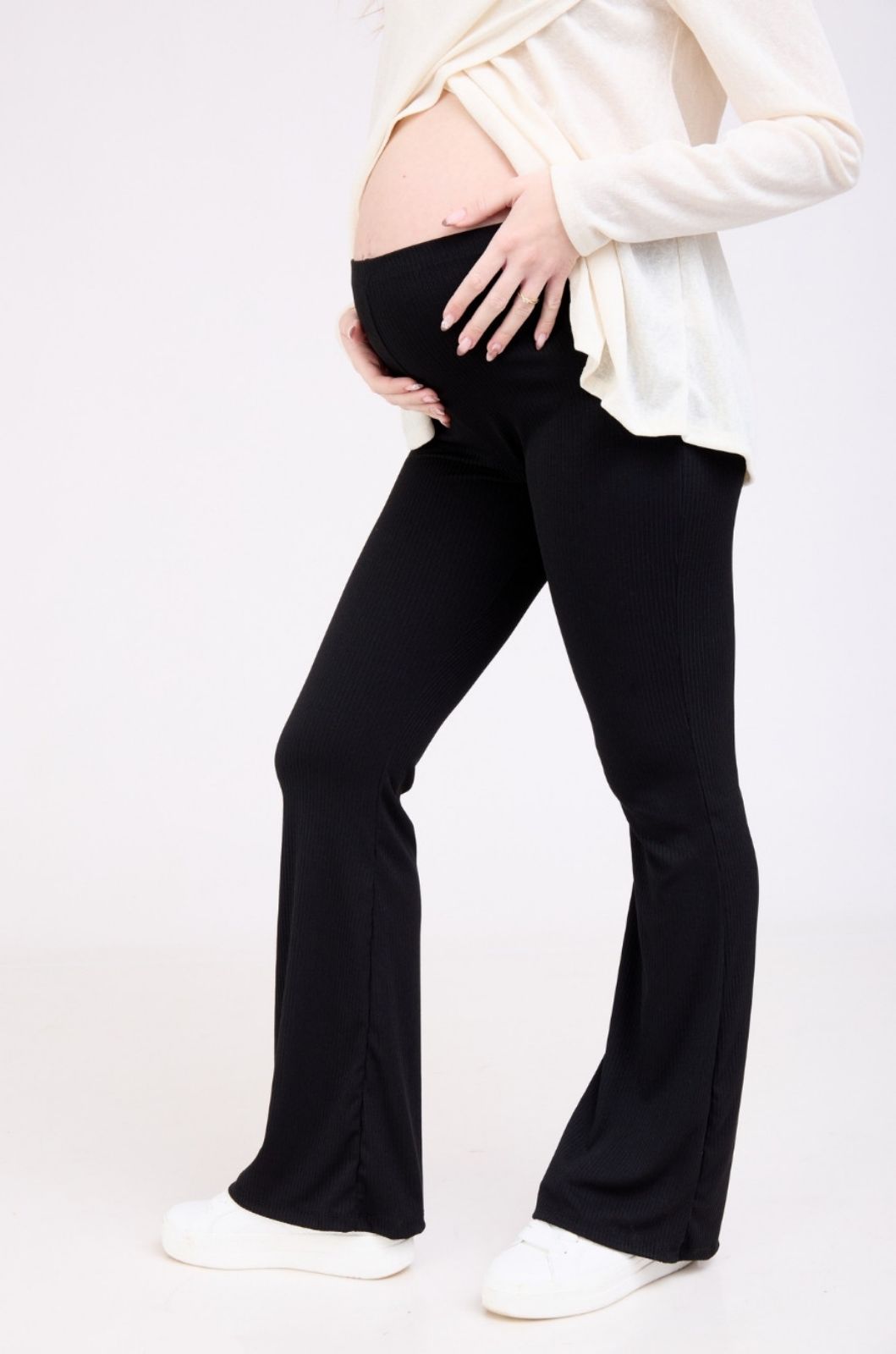 מכנסי הריון דוריאן שחור אבישג ארבל