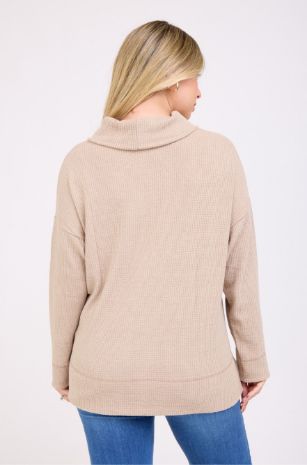 סריג הריון שרון מוקה מלאנז' של אבישג ארבל