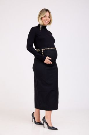 חצאית הריון שרה שחורה 