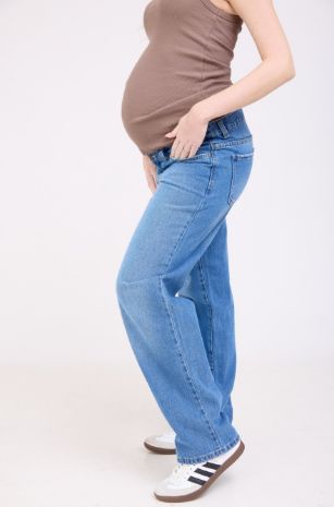ג'ינס הריון לונה כחול בהיר של אבישג ארבל