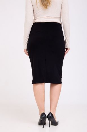 חצאית הריון שחורה של אבישג ארבל