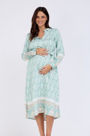 שמלת הריון ג'ייד מרווה של אבישג ארבל