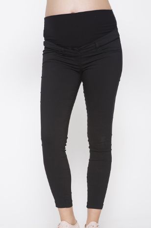 מכנסי הריון VOGUE שחורים של אבישג ארבל