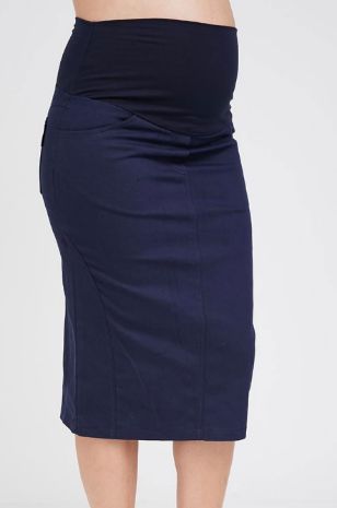 חצאית הריון רוקסי ארוכה נייבי 