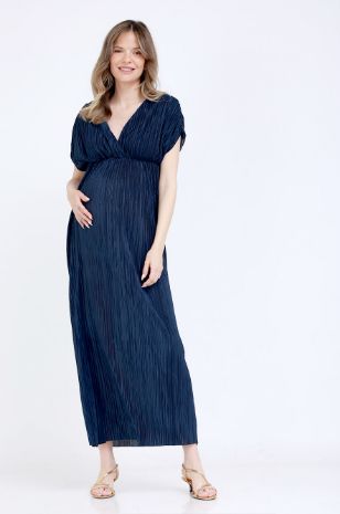 שמלת הריון קוקו פליסה נייבי