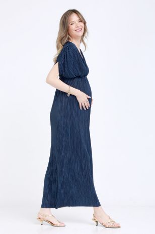 שמלת הריון קוקו פליסה נייבי