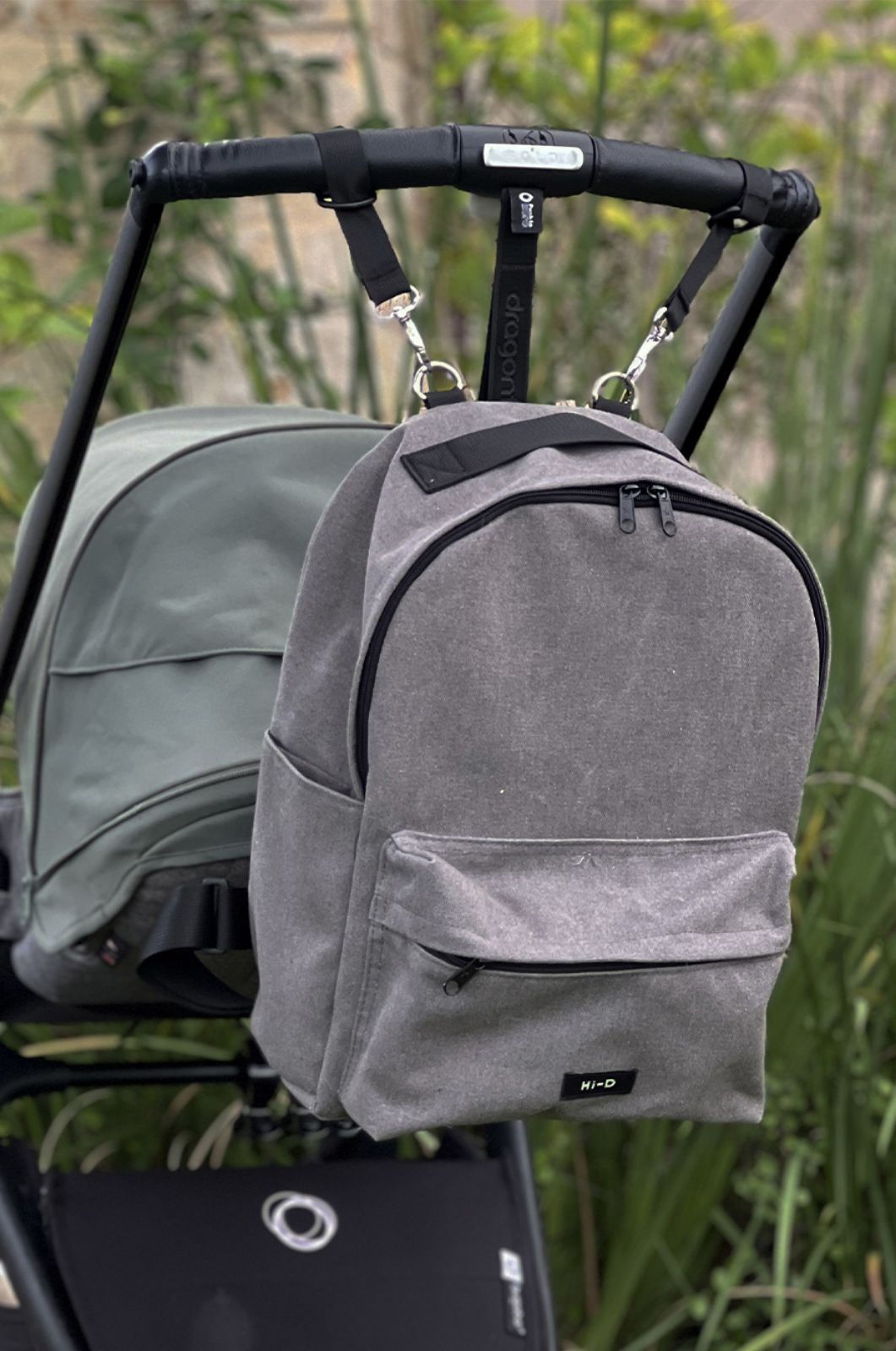 תיק גב היידי אפור HI-D