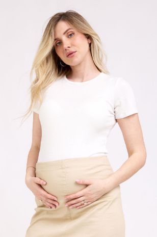 חולצת הריון דורין ש. קצר שמנת