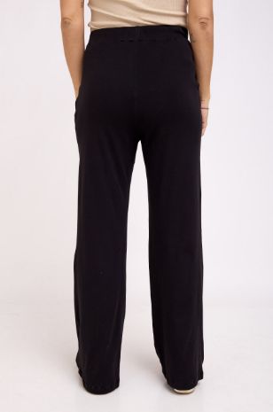 מכנסיים נוחים להריון שחורים