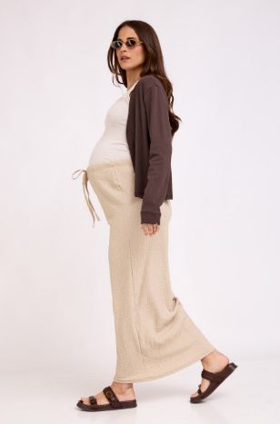 חצאית הריון צנועה אבן של אבישג ארבל