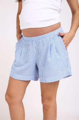 שורטס להריון פסים תכלת של אבישג ארבל