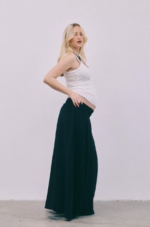 חצאית הריון יולי שחורה