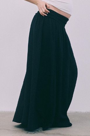 חצאית הריון יולי שחורה