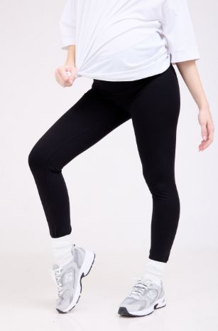 טייץ ארוך להריון שחור של אבישג ארבל