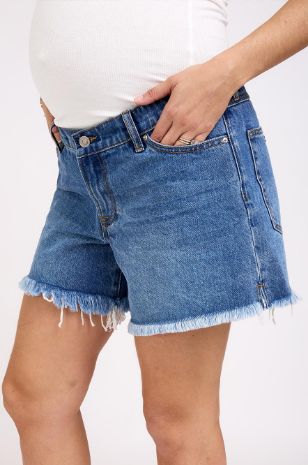 שורטס הריון ג'ינס מותן נמוכה של אבישג ארבל