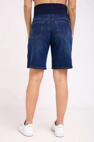  ברמודה להריון כחול כהה לקיץ