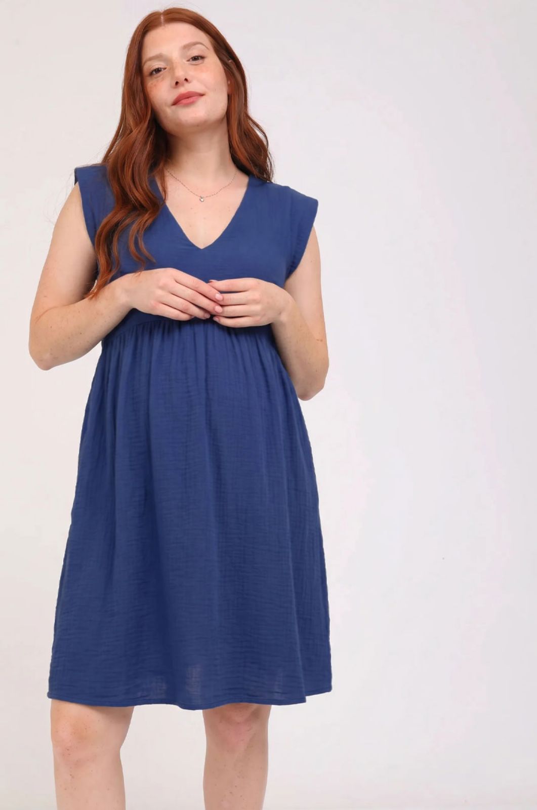 שמלת יום יום להריון ג'ינס